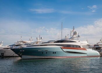 110m Oceanco superyacht Kaos in Gibraltar – SuperYacht Times