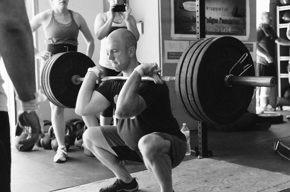 front squats form