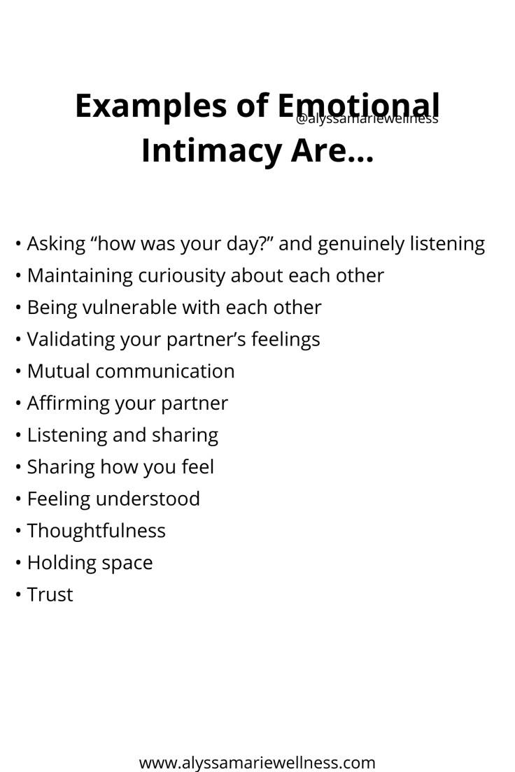 Strategies for Cultivating Emotional Intimacy