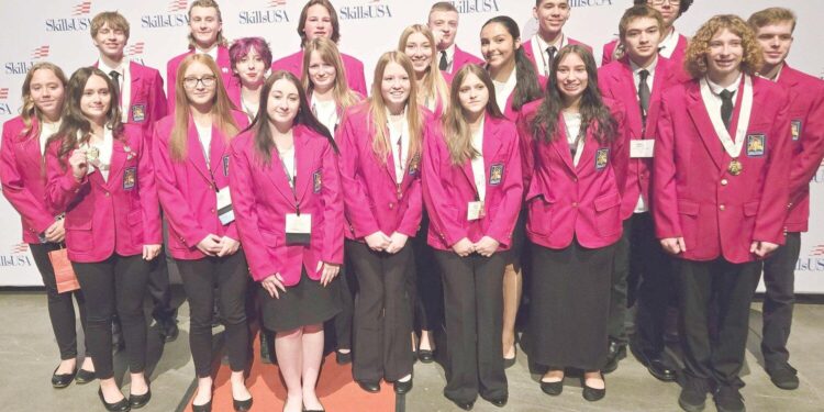 Champions Once More: G-S SkillsUSA Team Secures Fifth State Title!