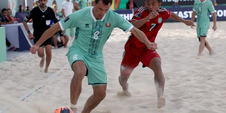 Epic Clash on the Sands: Belarus, Portugal, Senegal, and Brazil Battle into Seychelles Beach Soccer Semi-Finals!