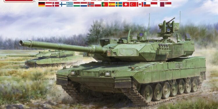 Netherlands Strengthens Military Might with 46 State-of-the-Art Leopard 2A8 Tanks!