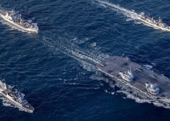 British Carrier Strike Group Sets Course for Darwin in a Show of Strength