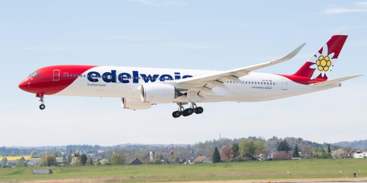 Experience the Edelweiss A350 Flight Deck Journey from Zurich to Kosovo!