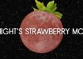 Strawberry Moon Illuminates the Night Sky Over Greece
