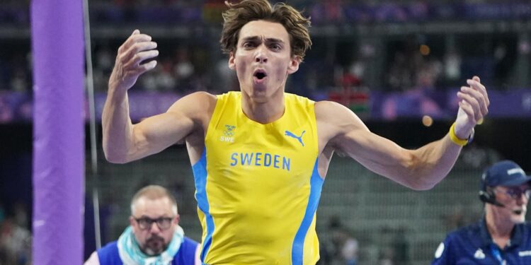 Sweden’s Duplantis Shatters Pole Vault World Record with Stunning 6.28-Meter Leap