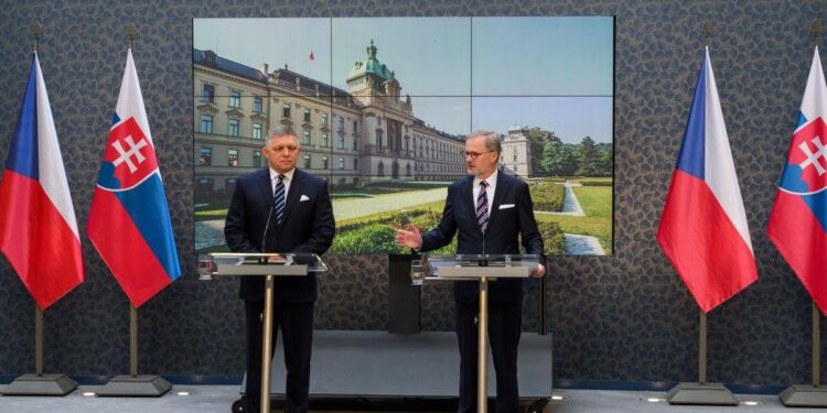Czech-Slovak Relations Freeze into a Deep Freeze