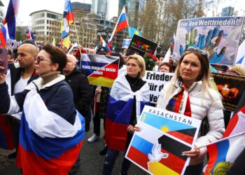 Pro-Russian ‘Peace Protesters’ Prepare to Storm NATO Summit