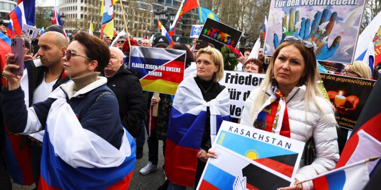Pro-Russian ‘Peace Protesters’ Prepare to Storm NATO Summit
