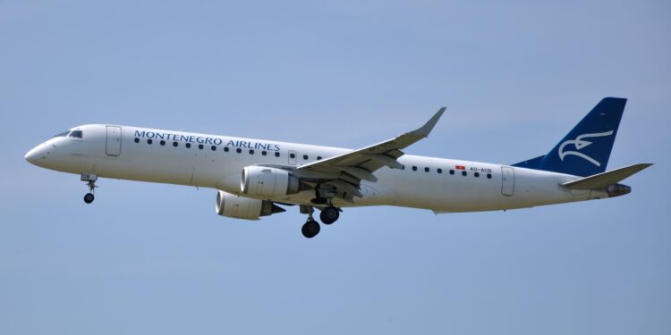 Paperwork Delays Hold Up Air Montenegro’s Third Embraer E195 Due to Component Traceability Issues