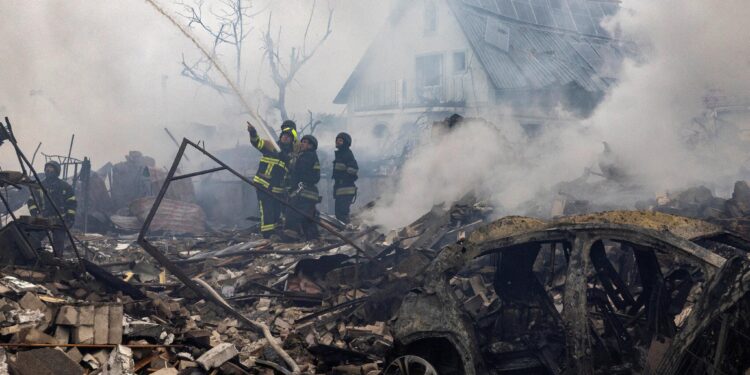 Ukraine Strikes Russian Airbase Amid Surge of Drone Attacks Across the Border