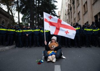 Thousands Rally in Georgia as Government Halts EU Membership Bid
