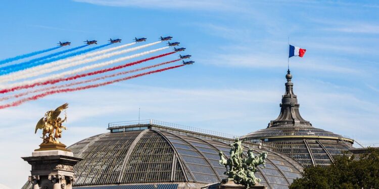 France Lights Up Paris with Spectacular Bastille Day Military Parade