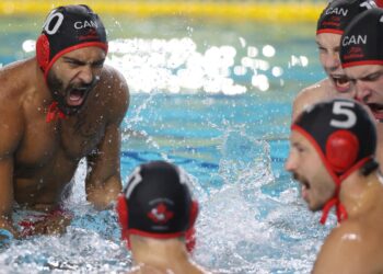 Canadian Men’s Water Polo Team Falls 22-10 to Montenegro at World Championships