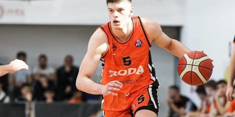 Aleksa Ristic Shines in Serbia’s Intense Quarterfinal Clash Against Spain at FIBA U20 EuroBasket