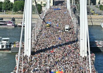 Budapest Pride Parade Draws Record Crowds Despite Orban’s Ban