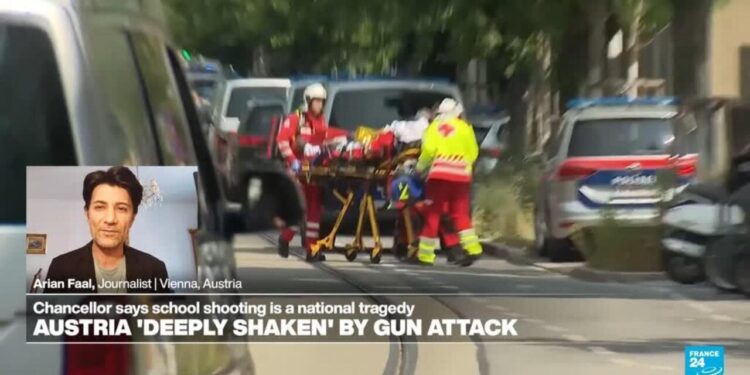 Shooter in Austria kills a man and wounds a woman before taking his own life, police say – ABC News