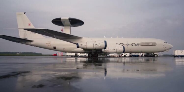 NATO AWACS land in Lithuania, to support enhanced Vigilance Activities in the Baltic region – shape.nato.int