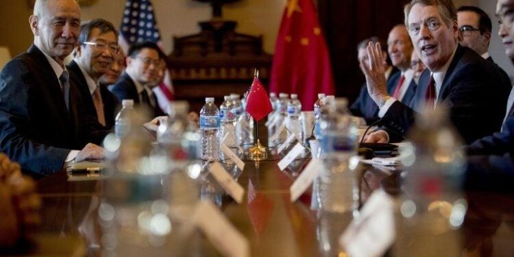 Top Chinese, US trade officials huddle in Sweden for second day of thorny talks over tariffs – Ottumwa Courier