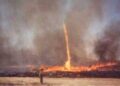 Fire tornado swirls up through smoke cloud from Portugal wildfire – AP News