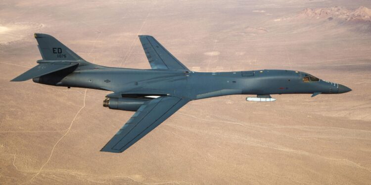 B-1 bombers, NATO fighters fly over Latvia to show unified force – Defense News