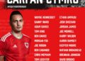 Cymru squad announced for Kazakhstan and Canada – Football Association of Wales