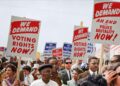 People participate in protest in Venice, Italy – Xinhua
