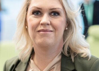 Watch: Sweden’s new health minister Elisabet Lann collapses; was holding live press briefing – Times of India