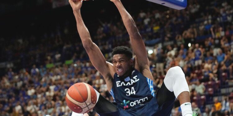 Giannis powers Greece past Lithuania 87-76 and into EuroBasket semifinal matchup against Turkey – Chronicle-Tribune