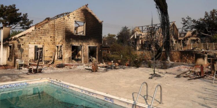 Two dead, homes burn in massive wildfire in Cyprus – Reuters