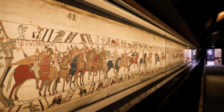 How is France moving the Bayeux Tapestry? Very carefully. – National Geographic