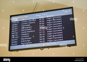 Dozens of flights canceled at Netherlands’ Schiphol airport due to storm – The Economic Times