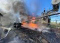 Five killed in large Russian missile and drone attack, Zelensky says – BBC