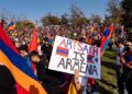 Artsakh Armenians protest outside government, insist on right to return – Horizon Weekly