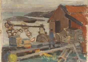 The Källskär painting – the only Moomin-themed painting by Tove Jansson – Moomin Official Site