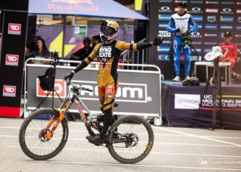 Video: Jackson Goldstone’s Practice Lap POV at the 2025 Andorra DH World Cup – Pinkbike