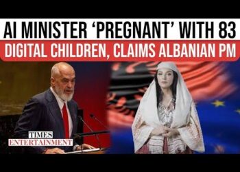 ‘Pregnant with 83 children’: What Albanese PM Rama said about world’s 1st AI minister – watch – Times of India
